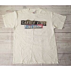 Vintage Carole King Colour of Your Dreams 1993 Concert Lrg T-Shirt Single Stitch